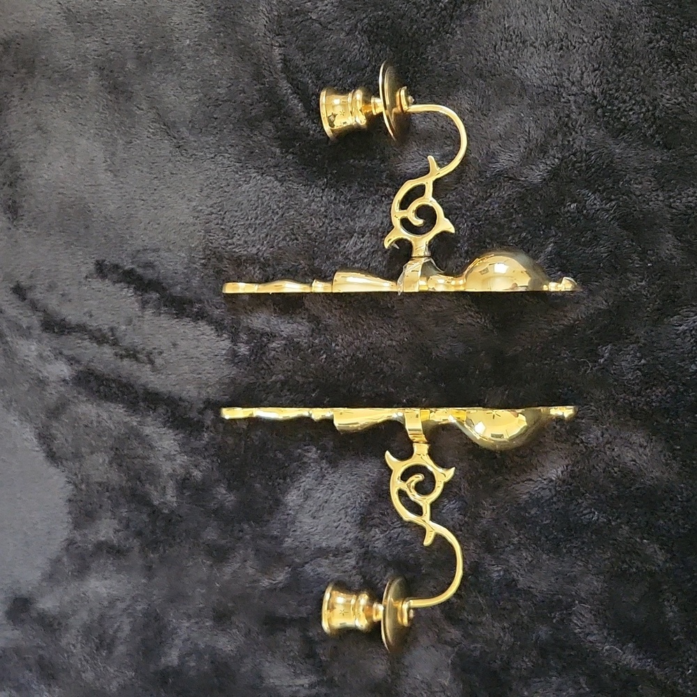 Wall candle holders